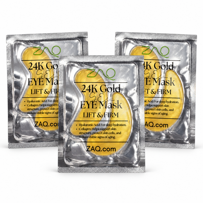 PARCHES DE GEL PARA OJOS 123 Ready 24K GOLD LIFT &amp; FIRM 