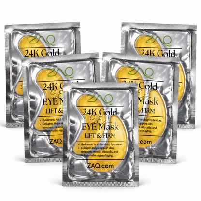 PARCHES DE GEL PARA OJOS 123 Ready 24K GOLD LIFT &amp; FIRM 