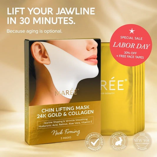 24K Gold Chin & Jawline Lifting Mask