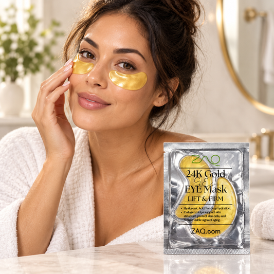 PARCHES DE GEL PARA OJOS 123 Ready 24K GOLD LIFT &amp; FIRM 