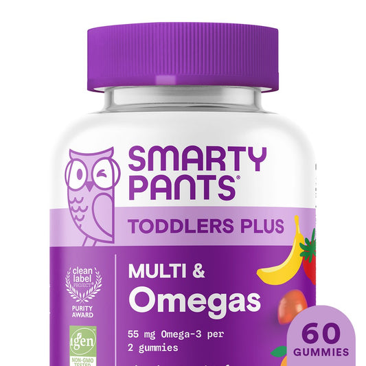 Smartypants Toddler Multivitamin & Omega Chewables - 60ct