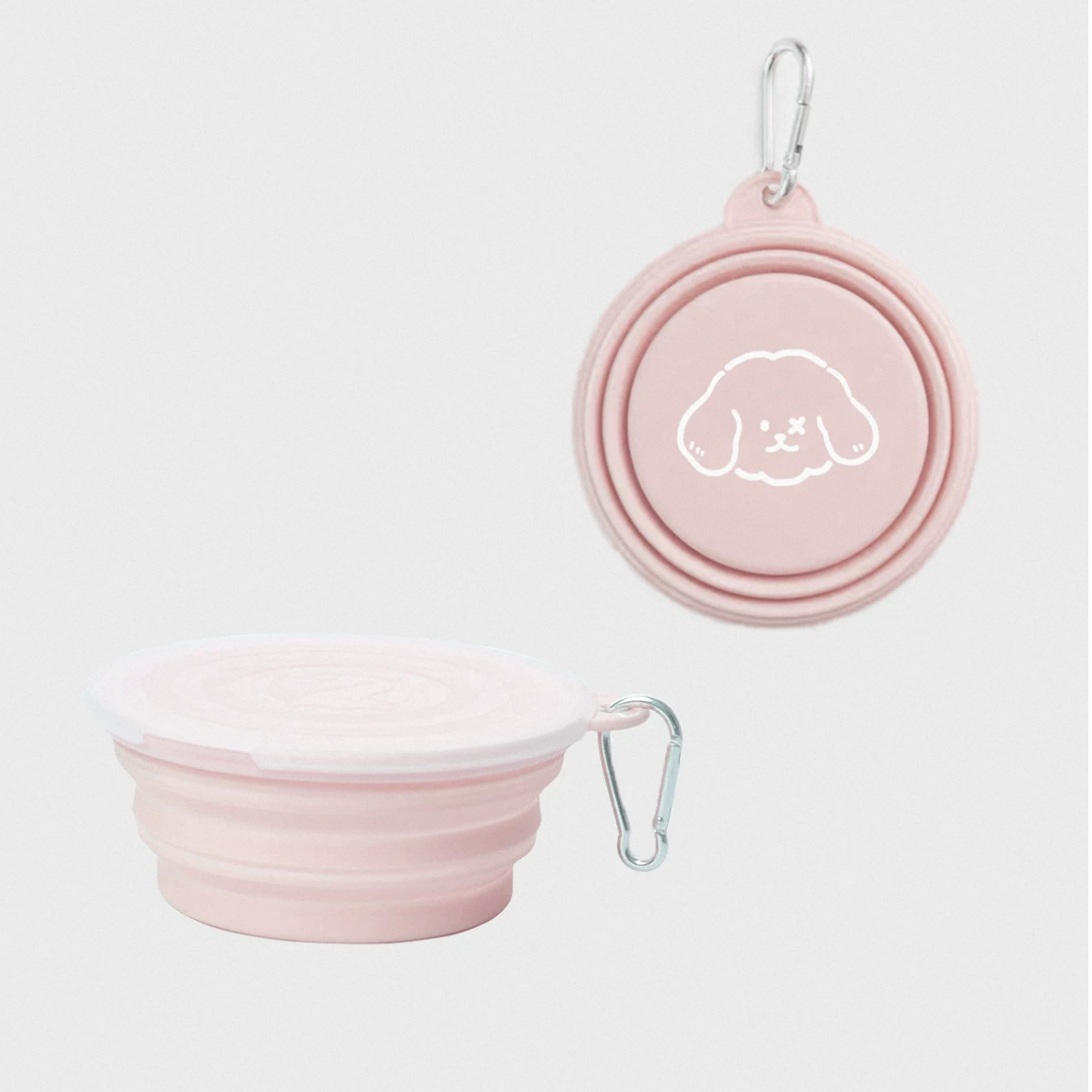 Single Foldable Pet Travel Bowl by Milou & Lumi