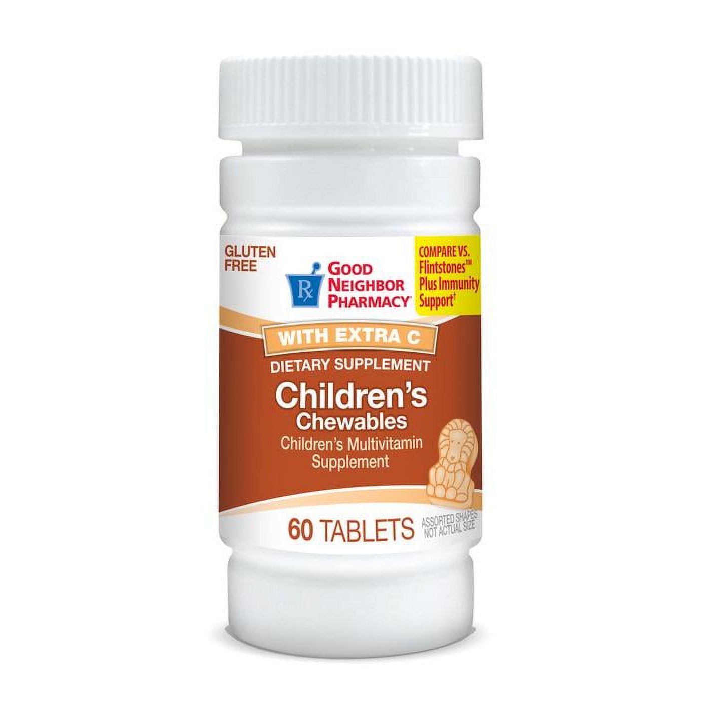 Silver Rod Pharmacy GNP Children S Chewables Multivitamins With Extra Vitamin C 60 Tablets