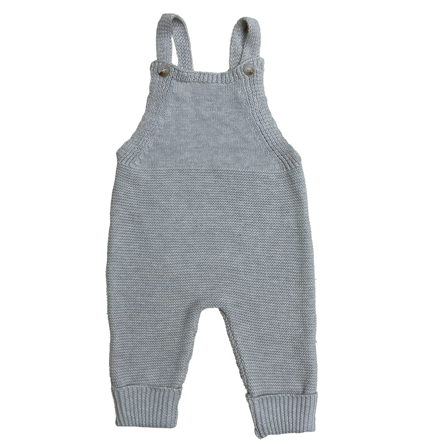 Luna + Luca Natural Knit Overalls