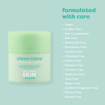Feel Good Skin | Clean Slate Nourishing Makeup Melting Balm