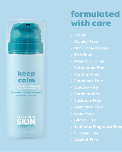 Feel Good Skin | Keep Calm Soothing Daily Moisturizer