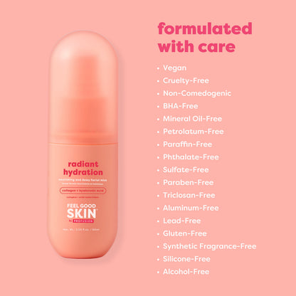 Feel Good Skin | Radiant Hydration Nourishing & Dewy Facial Mist