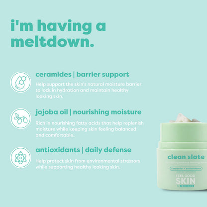 Feel Good Skin | Clean Slate Nourishing Makeup Melting Balm