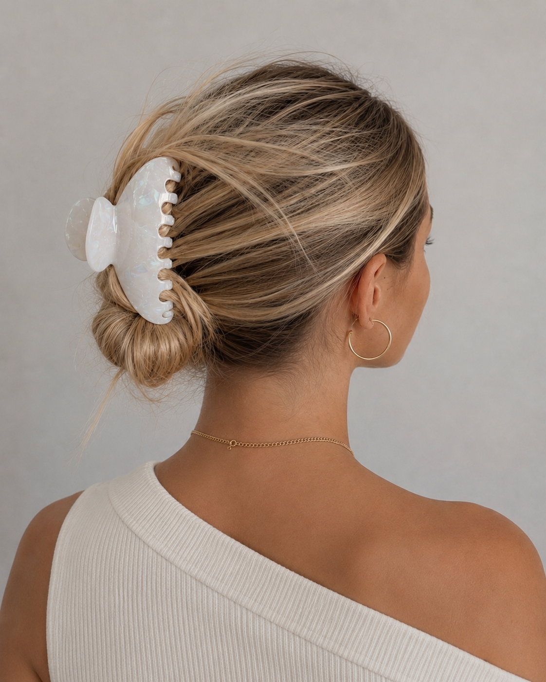 Classic Curved Acetate Claw Hair Clip