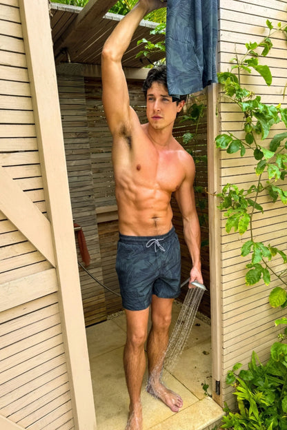 Tulum Volley Swim Trunk Dark Olive