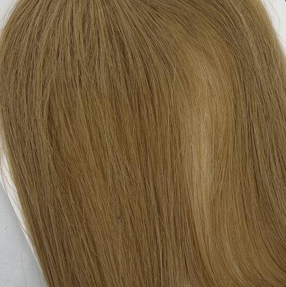 JBEXTENSION Clip in Bangs,  100% Human Hair Bangs Extensions French Bangs with Temples Clip on Fringe Bangs Real Hair for Women Natural Color Washable/Dyeable