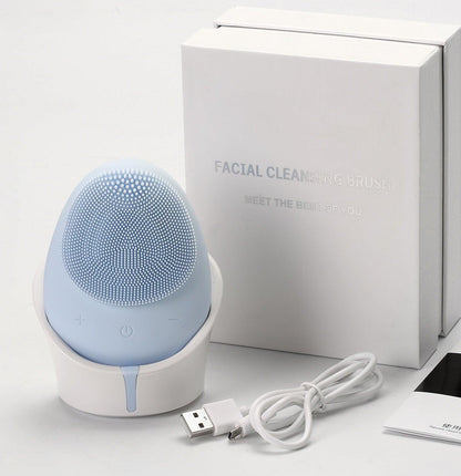 Mellow W-SONIC Silicone Facial Cleansing Brush