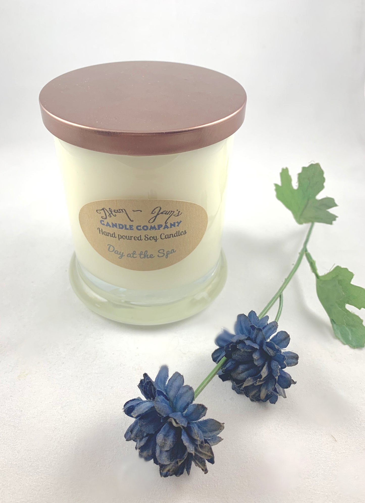 Day at the Spa Soy Candle – Clean & Calming Scent | Mam Jam’s