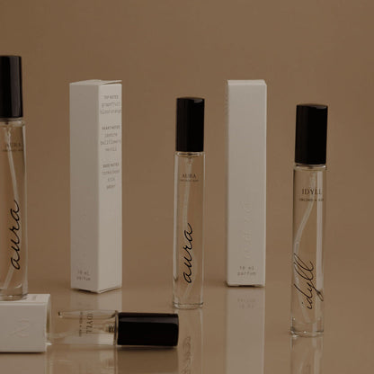 Perfume AURA en spray de viaje