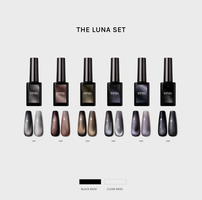 The Luna Set | Chinchilla Cat Eye Set No. 01