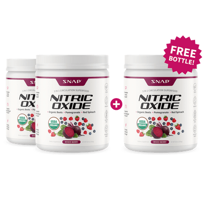 Nitric Oxide Beets (Berry Flavor) - Buy 2, Get 1 FREE!