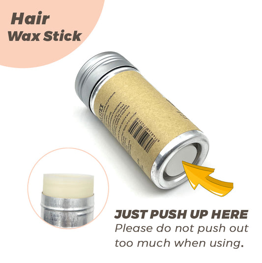 JBextension Hair Wax Stick, Wax Stick for Hair Wigs Fly away Hair Tamer Stick for Smoothing Flyaways & Taming Frizz 1Pcs