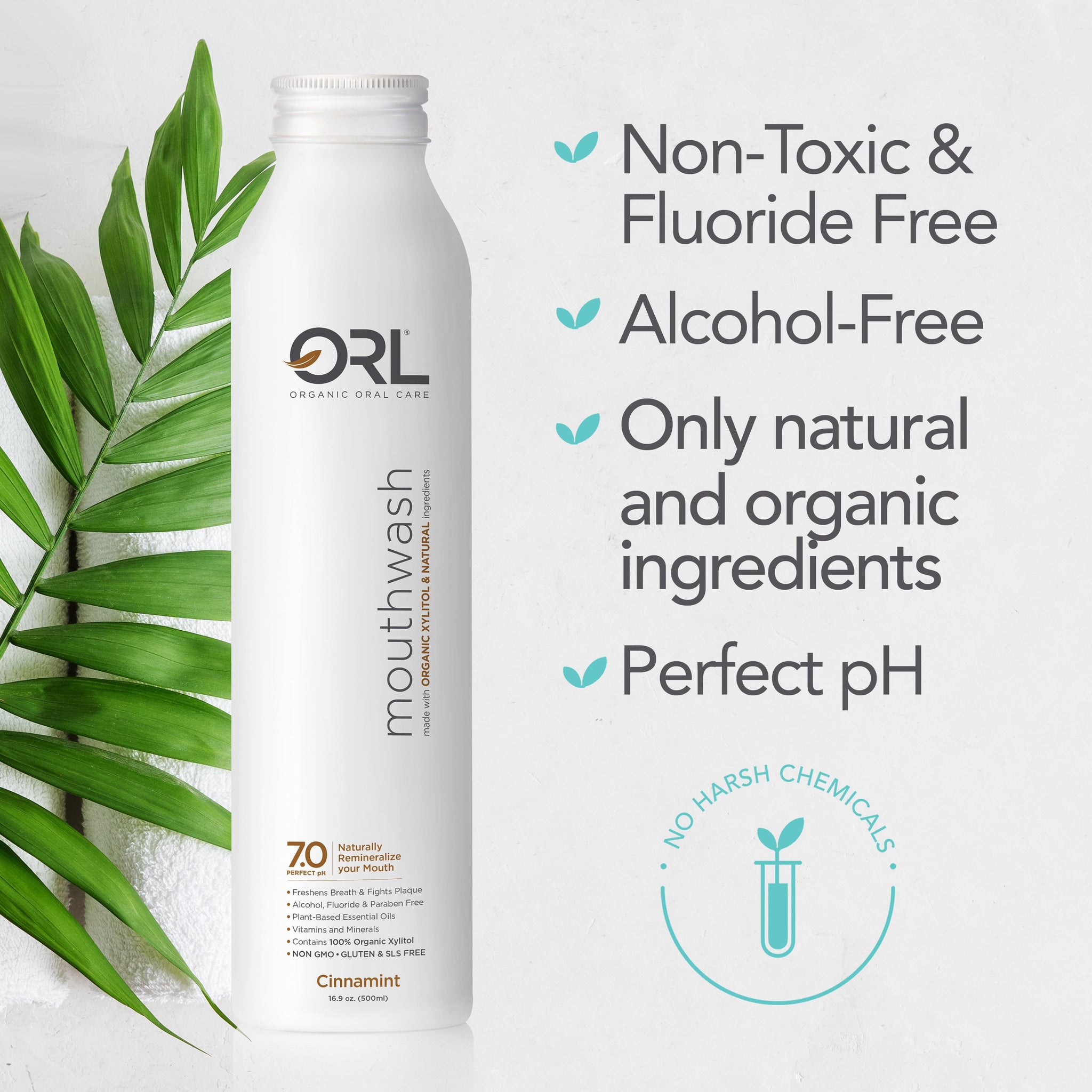 Natural Mouthwash made with the Finest Clean Ingredients