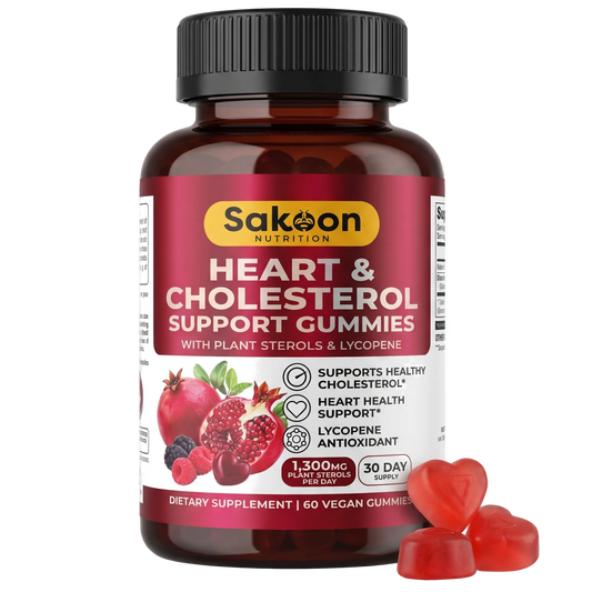 Heart & Cholesterol Support Gummies With Plant Sterols & Lycopene