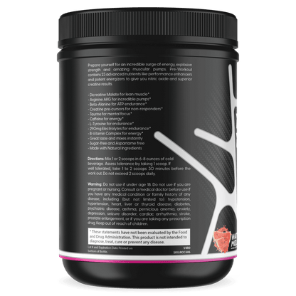 Ultra Concentrate Pre-Workout Watermelon