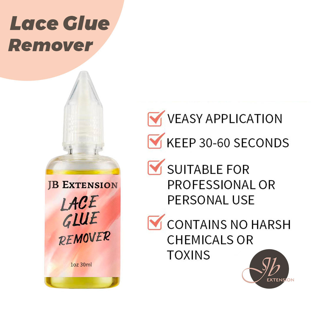 JBextension Tape in Extension Remover - Fast Acting Hair Extensions Remover Wig Lace Glue Remover, Tape in Hair Extensions Remover, Adhesive Removes Hair Glue (Hair Glue Remover) 30ml
