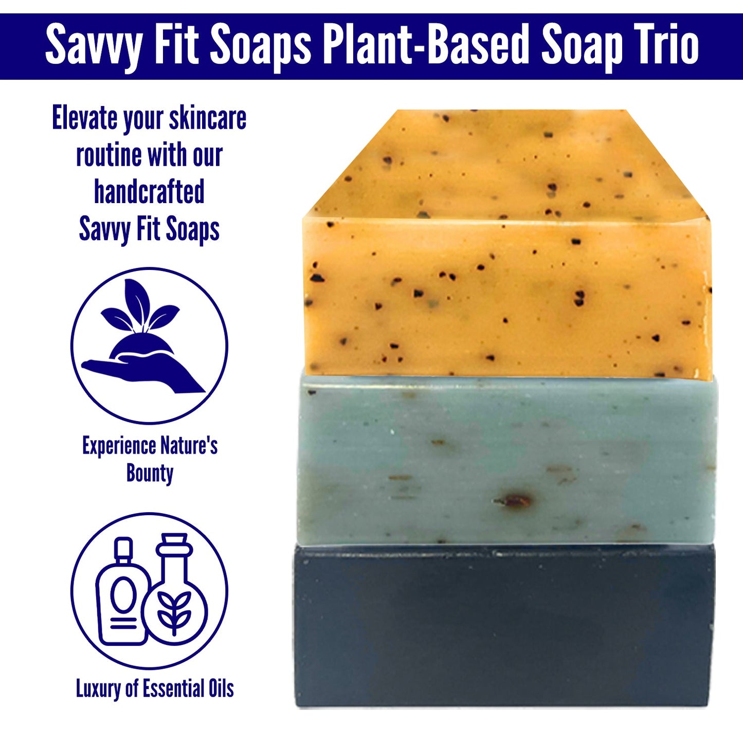 ZEST EVER BAR TRIO -  Lemon & Rosemary