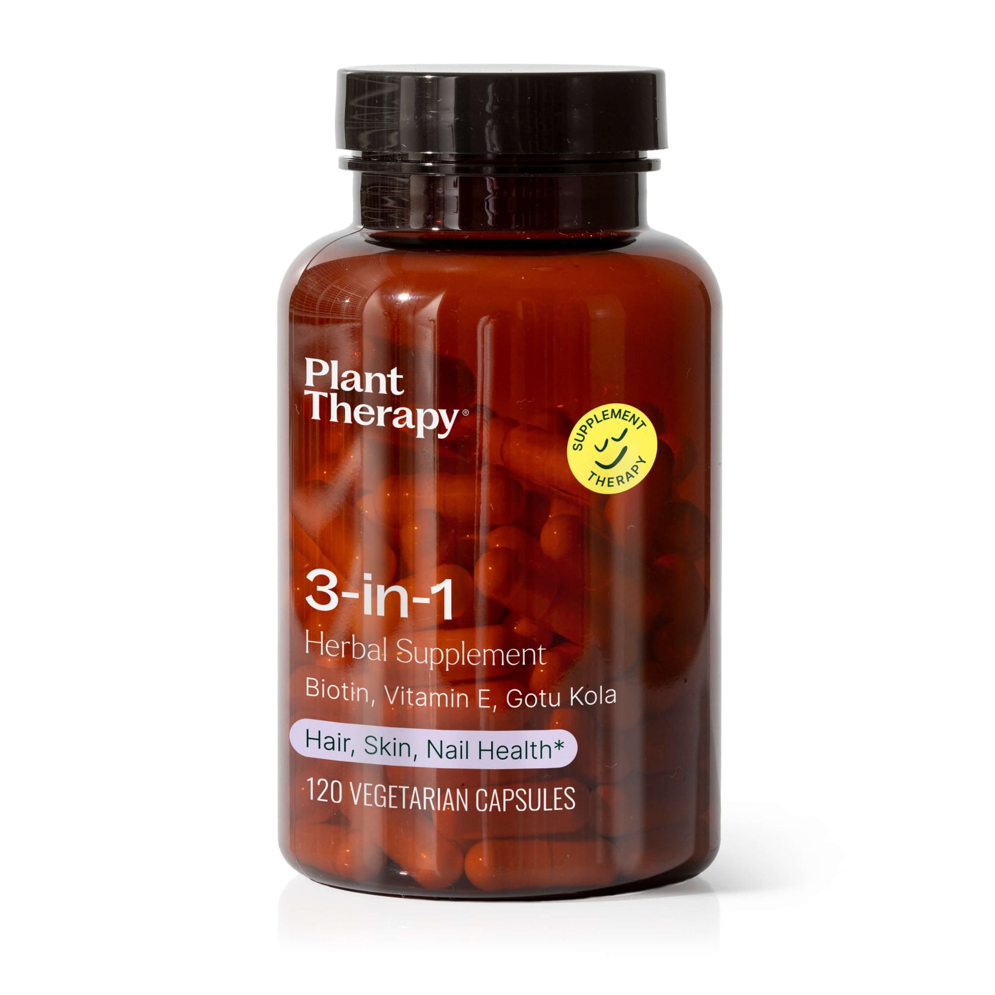 3 - in - 1 Hair, Skin & Nails Herbal Supplement - 120 Capsules | Daily Health & Beauty