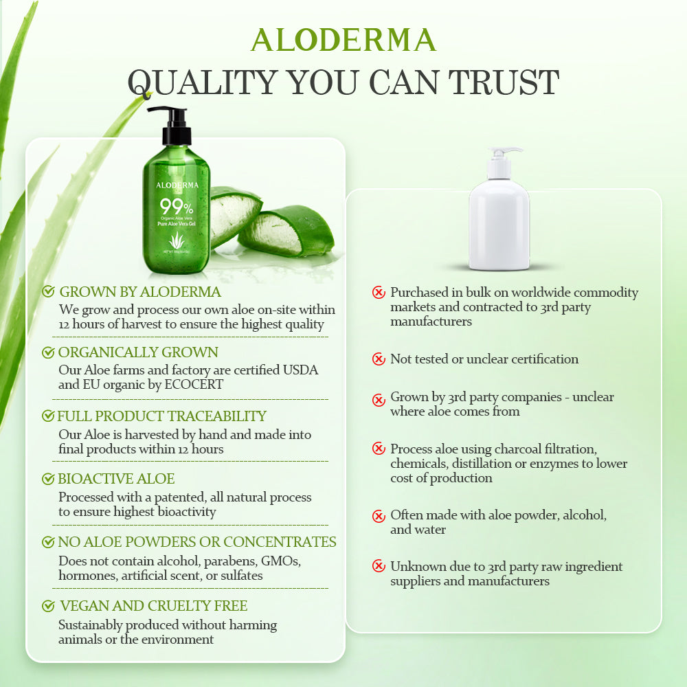 Gel de aloe vera puro 300 g