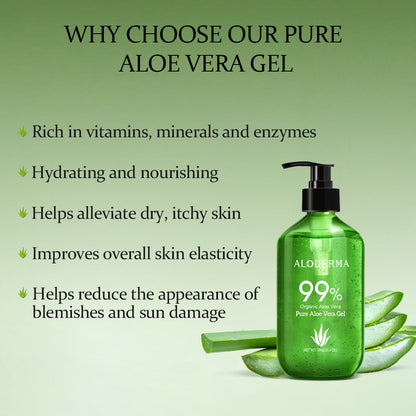 Gel de aloe vera puro 300 g