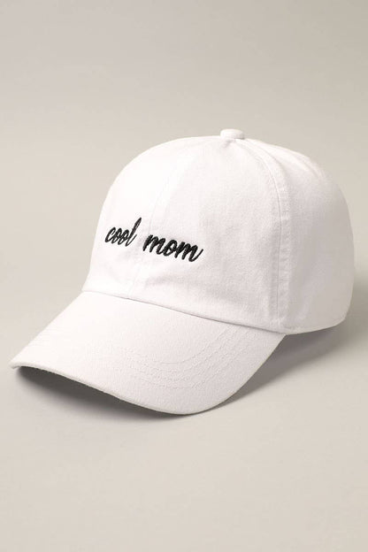 COOL MOM Embroidery Baseball Hat