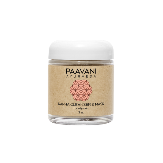 Nettoyant et masque Kapha | Grains nettoyants ayurvédiques pour peaux grasses et congestionnées