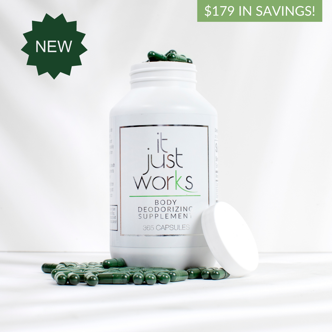 Body Deodorizing Supplement | Sustainable 365 Mega Bottle