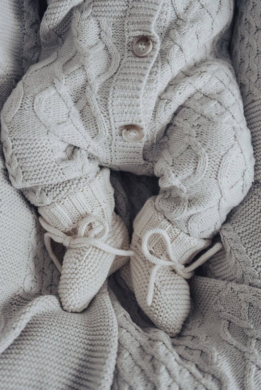 Luna + Luca Organic Booties