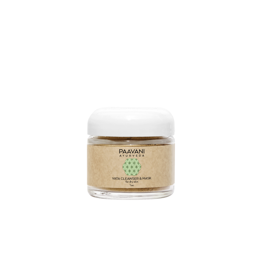 Nettoyant et masque Vata | Grains nettoyants ayurvédiques pour peaux sèches et délicates