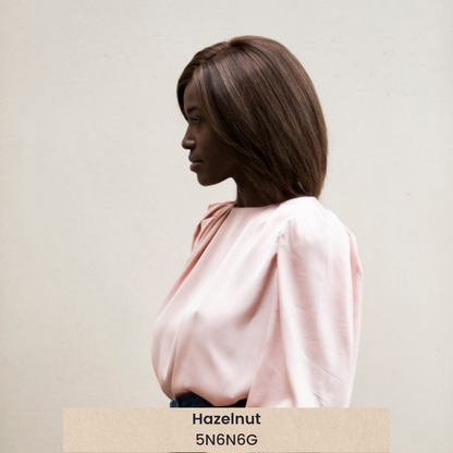 Hera 8" | Remy Human Hair Lace Front Wig (Hand-Tied)