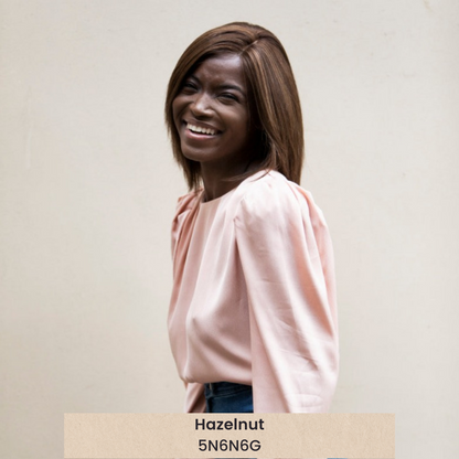 Hera 8" | Remy Human Hair Lace Front Wig (Hand-Tied)