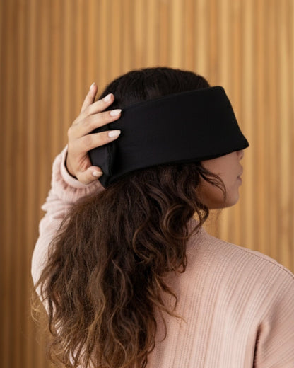 Weighted Silk Sleep Stone Mask