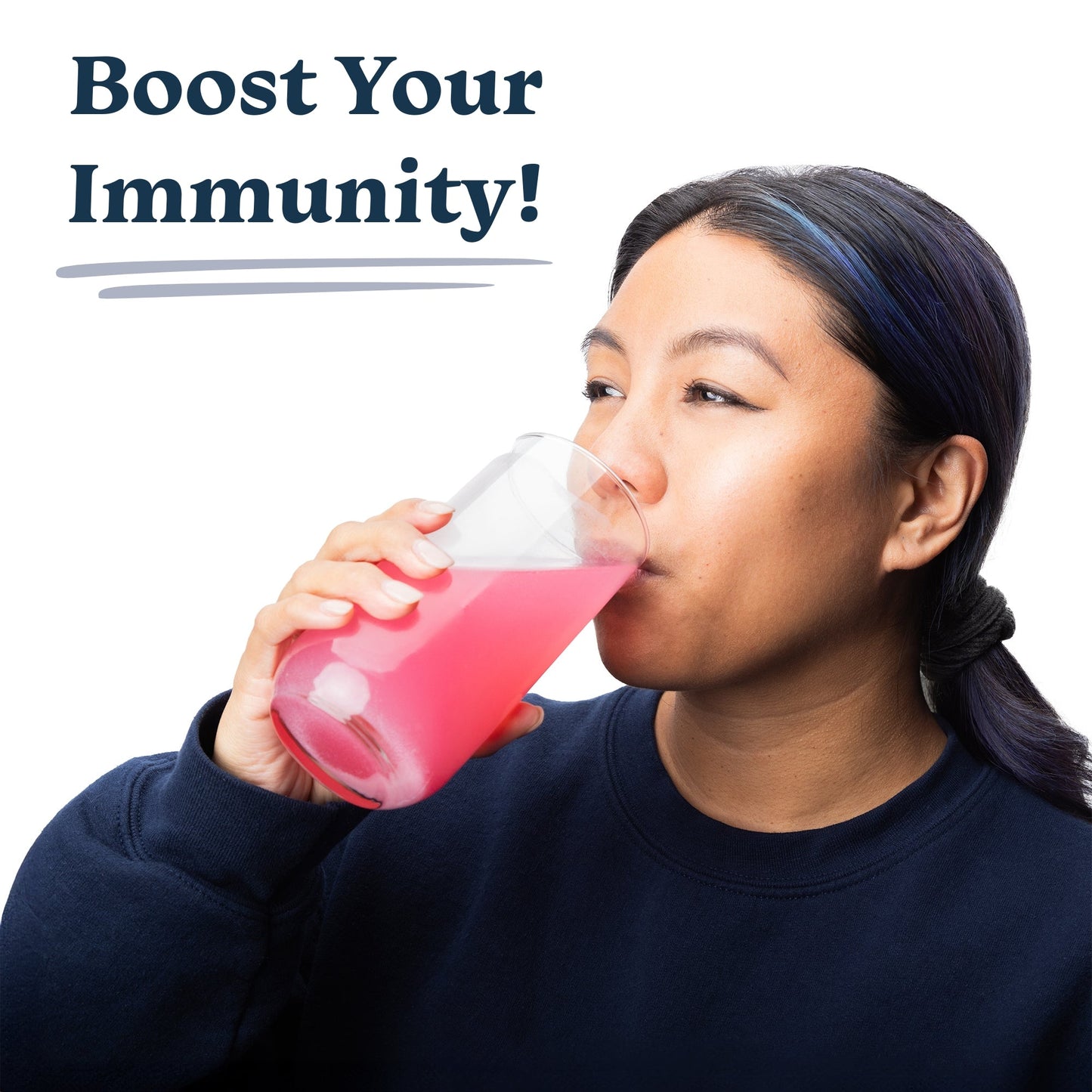 STRAWBERRY Immunity Tablets for Daily Immune Support (8 Tubes, 80 Servings)