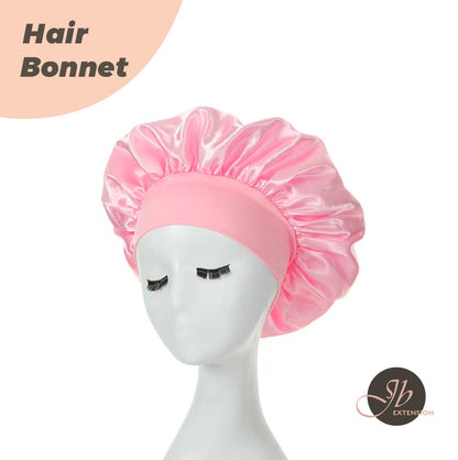 JBextension Silk Bonnet for Sleeping, Satin Hair Bonnets, Soft Elastic Band Silk Sleep Cap, Silk Hair Wrap for Curly Hair