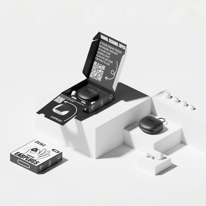 ZENZ - Unwind Earplugs - Glacier White