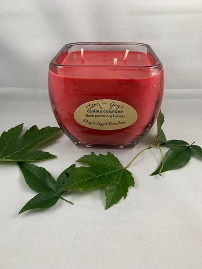 Maple Apple Bourbon Soy Candle – Warm & Spiced Scent | Mam Jam’s