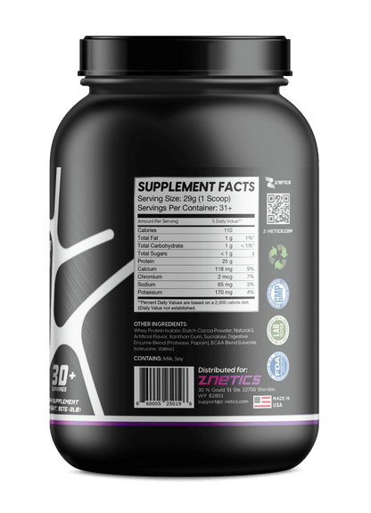 Whey Isolate Protein – Chocolate 2LB