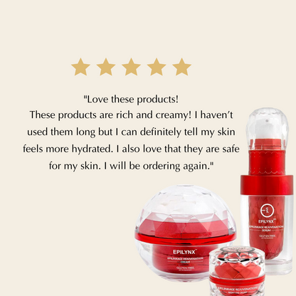 Firming & Brightening Anti-Aging Set – Hyaluronic Acid, Niacinamide & Peptide Complex