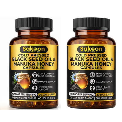 Black Seed Oil & Manuka Honey Capsules