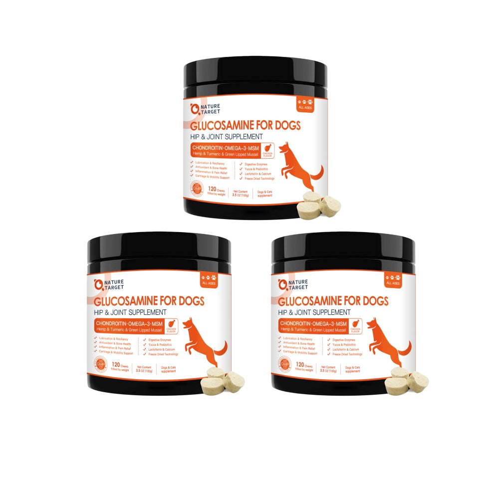 Dog & Cat Glucosamine Chews, 120 Chews