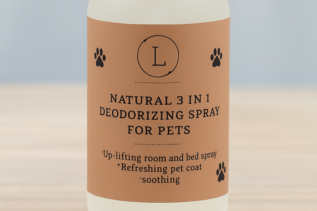 Natural Pet Deodorizing Spray – Freshening Mist for Dogs & Cats