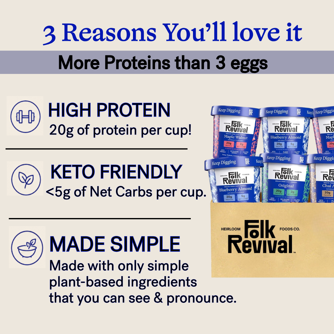 Original - Keto Instant 'Oatmeal'