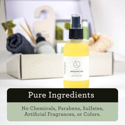 The Ultimate Lizush Natural Spa Experience –4 Piece Artisanal Wellness in a Gift Box