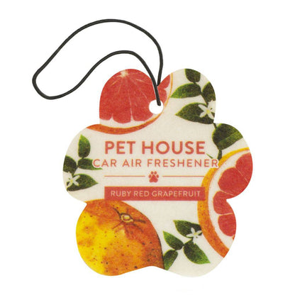 Ruby Red Grapefruit Car Air Freshener