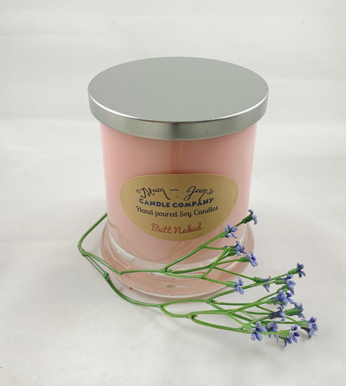 Butt Naked Soy Candle – Tropical & Fruity Scent | Mam Jam’s